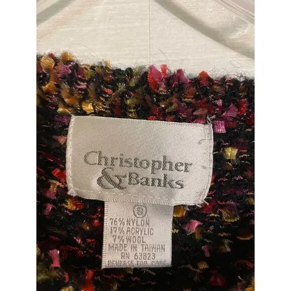 Christopher & Banks satin ribbon sweater - Picture 3 of 3
